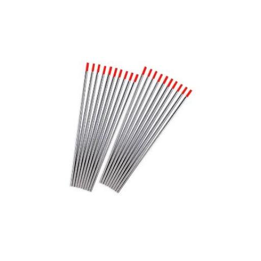 FOXTTER TUNGSTENO 2% 2.4 X 150 MM. PTA ROJA WT20