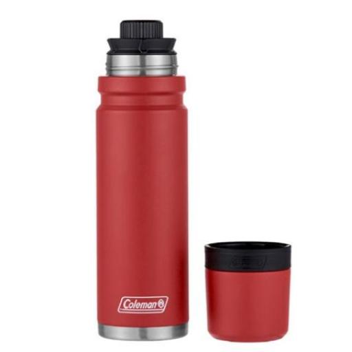 COLEMAN TERMO ACERO INOX. MATERO 700ML. 360HRTG ROJO