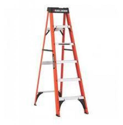 BLACK DECKER ESCALERA DIELECTRICA 6 ESCALONES