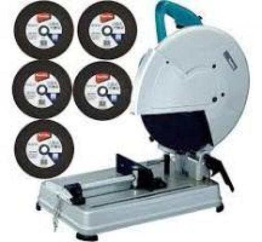 MAKITA SIERRA CORTADORA SENSITIVA 355MM. 2000W C/ 5 DISCOS