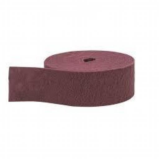 ROLLO ABRASIVO PARA ACABADO MATE (BORDO) 115MM X 10MTS