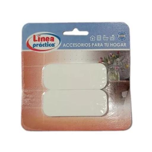 LINEA PRACTICA TOPETINA RECTANGULAR BLANCA