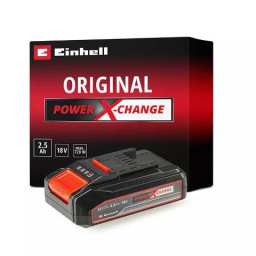 EINHELL BATERIA 18 V. 2.5 AH. POWER X-CHANGE  45.115.16