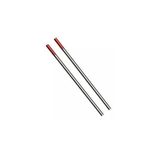 FOXTTER TUNGSTENO 2% 1.6 X 150 MM. PTA ROJA WT20
