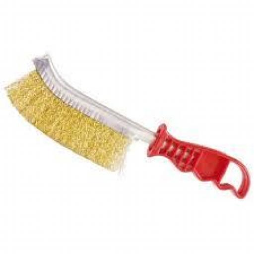 BTA 480584 CEPILLO ALAMBRE CON M/ROJO
