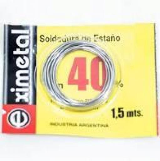 ESTAÑO EN ROLLO 40% 1,5MTS 1.2MM