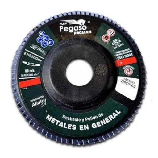 PEGASO DISCO FLAP ZIRCONIO 7