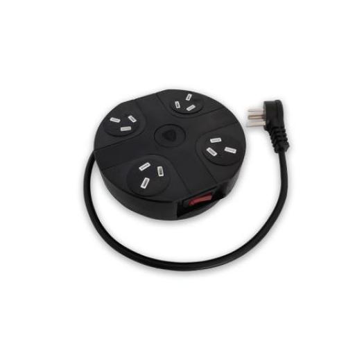 PROTOVOLT ZAPATILLA 4 TOMAS CABLE 1.5MTS. ENROLLABLE