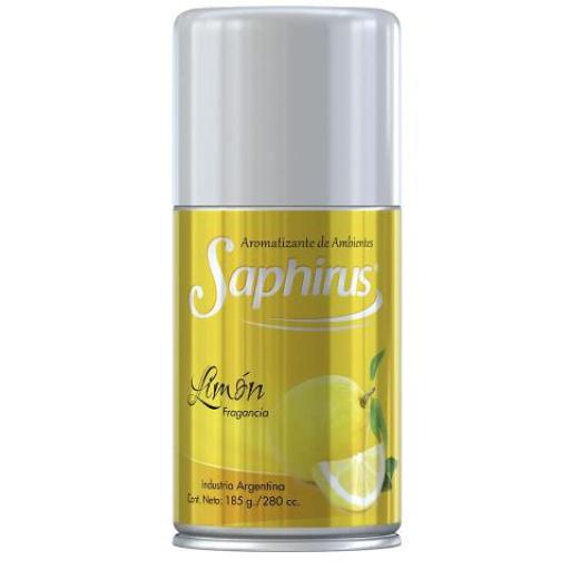 SAPHIRUS AEROSOL AROMATIZANTE LIMON 185GR.