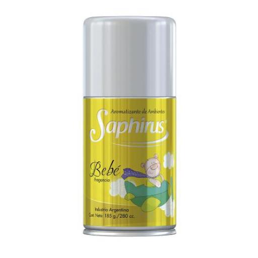 SAPHIRUS AEROSOL AROMATIZANTE BEBE 185GR.