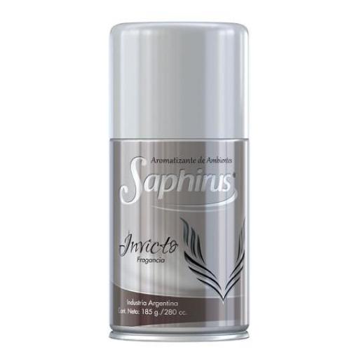 SAPHIRUS AEROSOL AROMATIZANTE INVICTO 185GR.