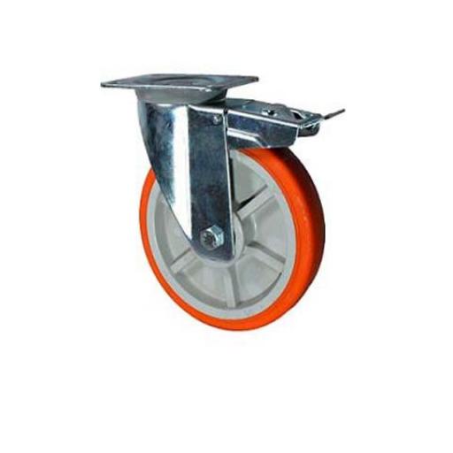 HOFER 4637 RUEDA POLIURETANO FIJA 100X40MM. RU.