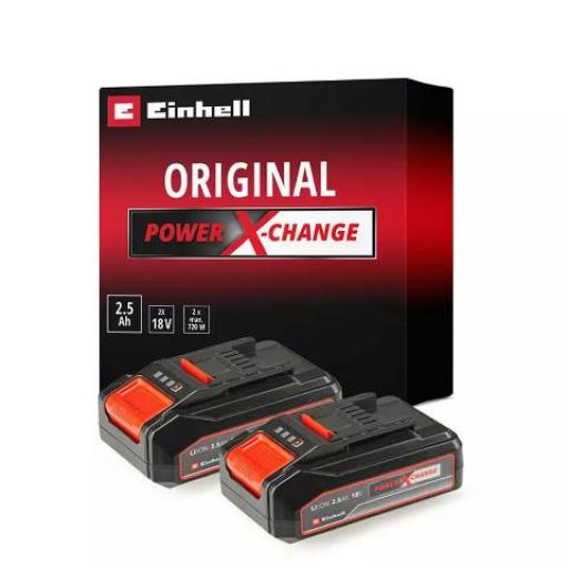 EINHELL BATERIA X 2 18V 2.5AH 45.115.24