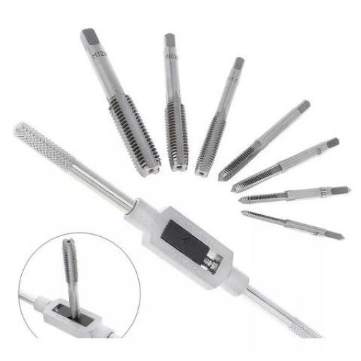 RUHLMANN JUEGO DE MACHOS MM. 8 PIEZAS