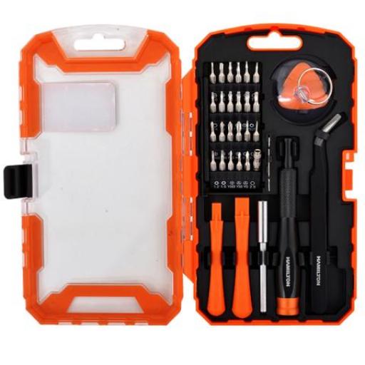 HAMILTON KIT DE PUNTAS P/ CELULARES 32 PIEZAS