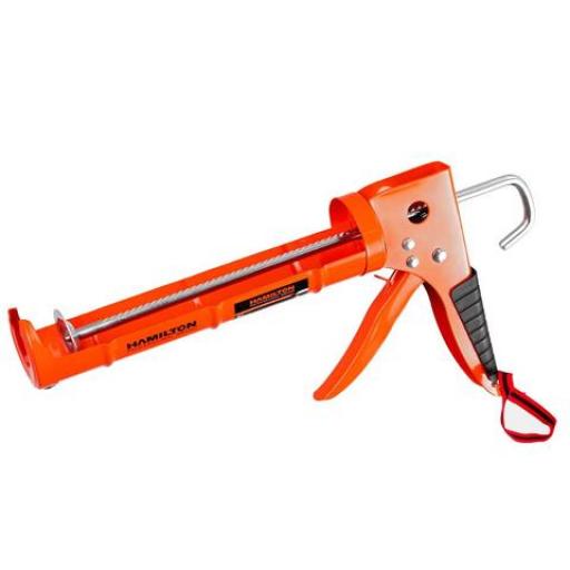 HAMILTON PISTOLA APLICADORA DE SILICONA 400MM PAS10
