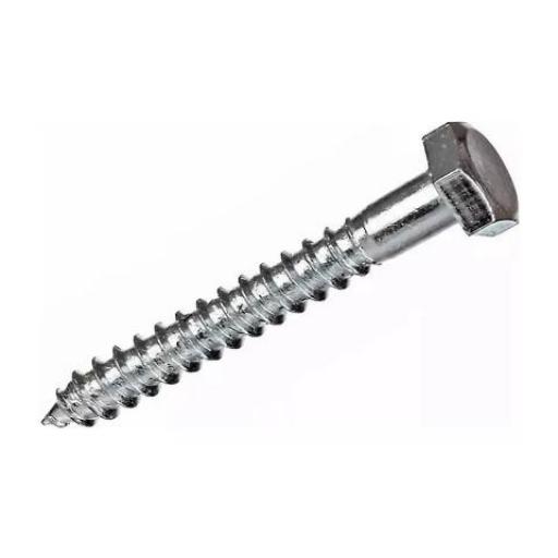 FIXO TIRAFONDO ZINC. BCO. 5/16 x 1 4.8.25