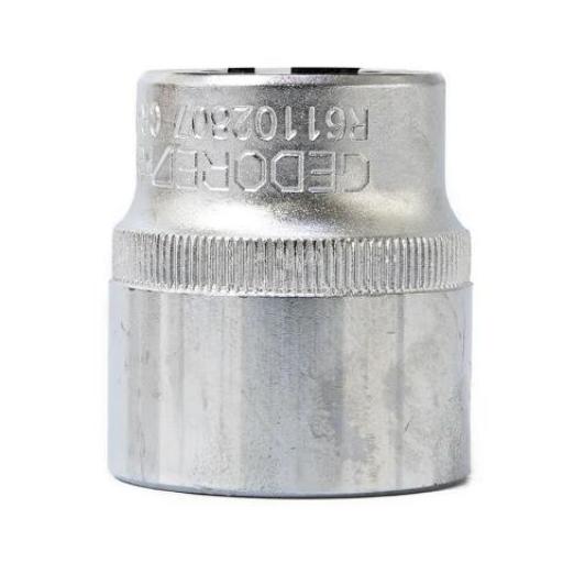 TUBO 1/2 ESTRIADA 27 MM. GEDORE RED