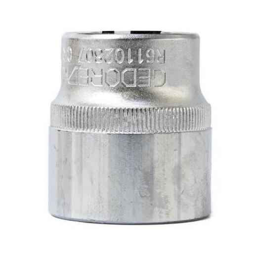 TUBO 1/2 ESTRIADA 30 MM. GEDORE RED