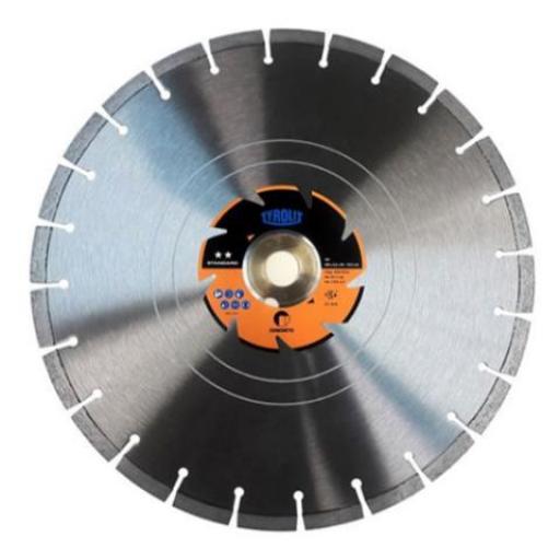 TYROLIT DISCO STANDARD CONCRETO 350X3.2 BUJE 50/25