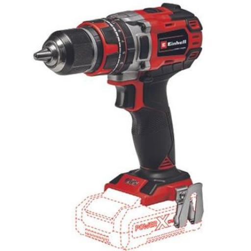 EINHELL LLAVE DE IMPACTO A BATERIA 18V IMPAXXO 18/230 SOLO