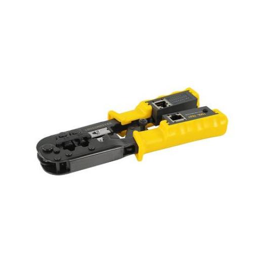 CROSSMASTER 9969813 PINZA CRIMPEADORA C/ TESTER CORTA Y PELA CABLE 996 98 13