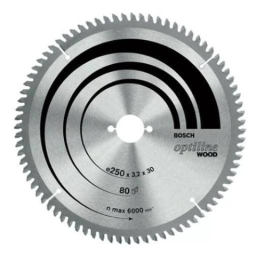 BOSCH 2608640922 DISCO SIERRA CIRCULAR 80D 12