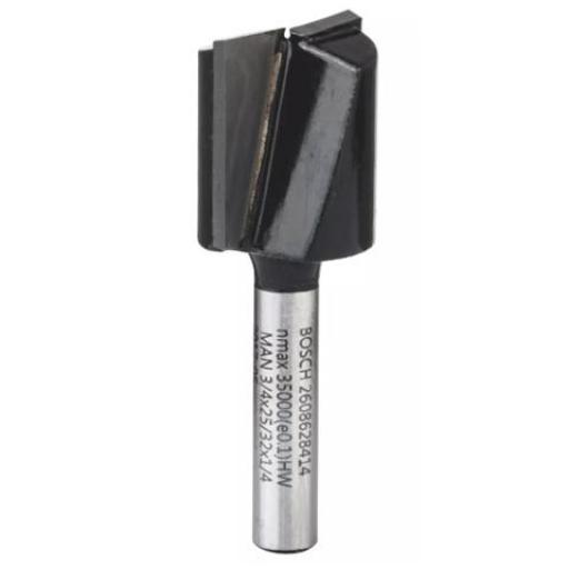 BOSCH FRESA RECTA 1/4 X 19 MM.