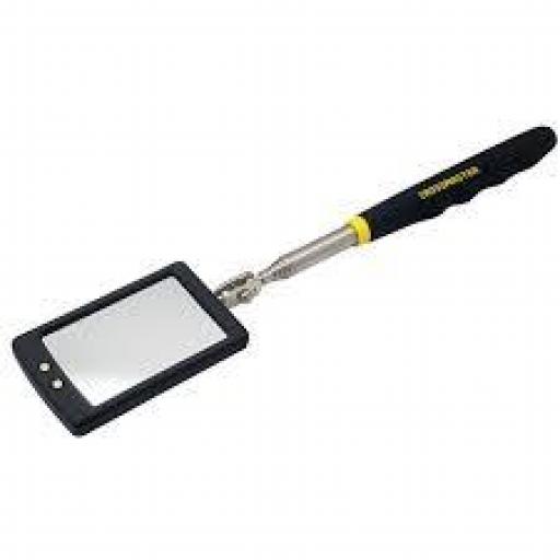 CROSSMASTER 9980445 ESPEJO TELESCOPICOCON LUZ LED