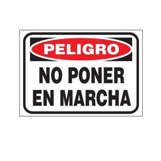 CARTEL ALTO IMPACTO (01058) 0.8 MM. 15X20 CM. PELIGRO