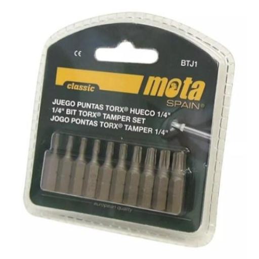 MOTA BTH4025 PUNTA TORX TAMPER TH40X25MM ACERO