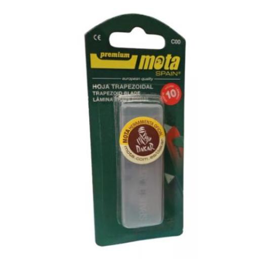 MOTA C09 REPUESTO CUCHILLA PARA CUTTER X 10 UNIDADES