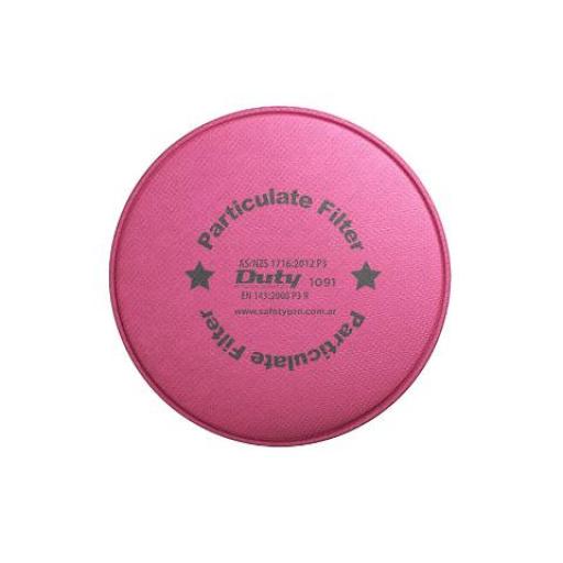 DUTY FILTRO CONTRA PARTICULAS P3 R 1091 (PRECIO X UNIDAD)