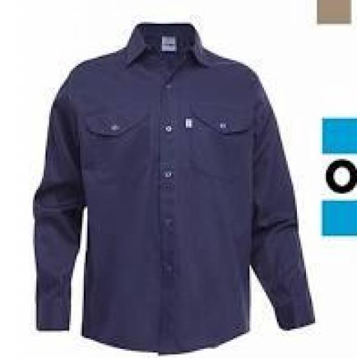 OMBU CAMISA AZUL T44