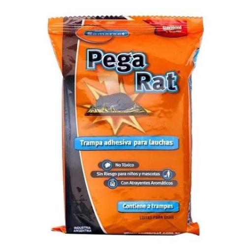 PEGA RAT-TRAMPA ADHESIVA X 2 UNIDADES LAUCHAS