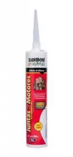 SUPRABOND SILICONA JUNTAS Y MOTORES 110ML ROJO