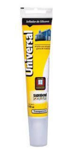 SUPRABOND SILICONA UNIVERSAL 110ML TRANSPARENTE