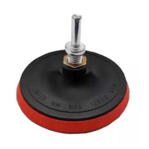 RUHLMANN DISCO PLASTICO C/ VELCRO P/ AMOL. 125MM.