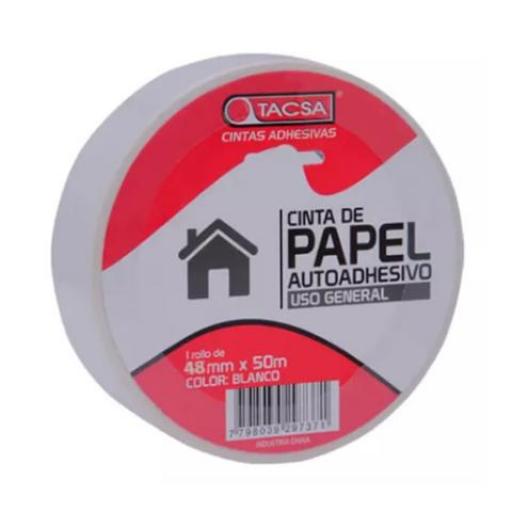 TACSA CINTA ENMASCARAR 48MM X 50MTS.