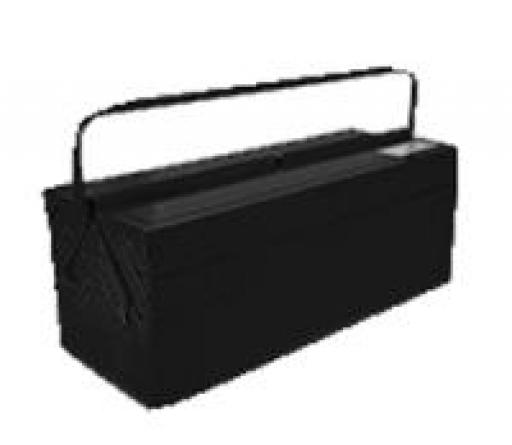 BAHCO CAJA METALICA 5 COMPARTIMIENTOS NEGRA