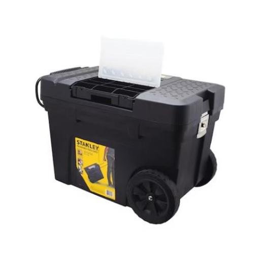 STANLEY BAUL PLASTICO CON RUEDAS CONTRACTOR 14 GRAL ST33027