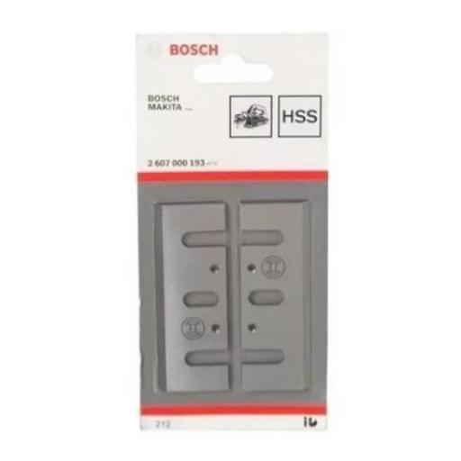 BOSCH 2607000193 CUCHILLA HSS P CEPILLO ELE/1593.1