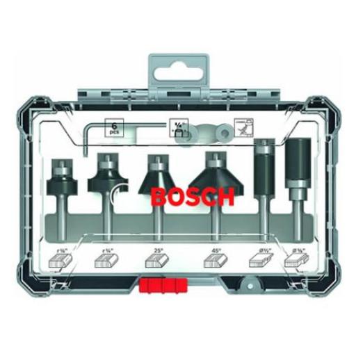 BOSCH 2607019462 SET PROMOLINE DE FRESAS X 6 PZ