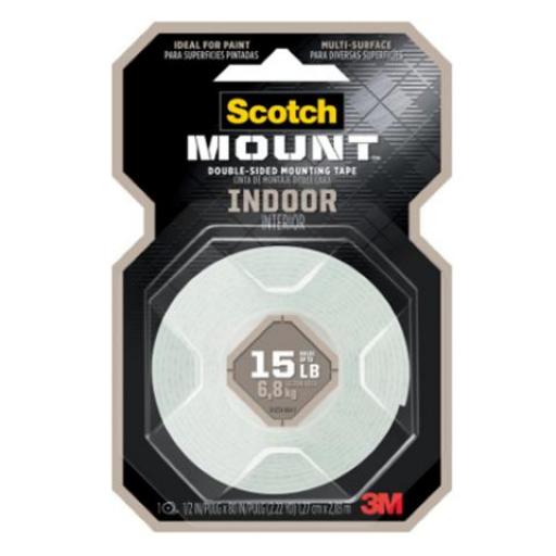 3M CINTA MONTAJE DOBLE FAZ 110H 12.7 X 2.03 MM.