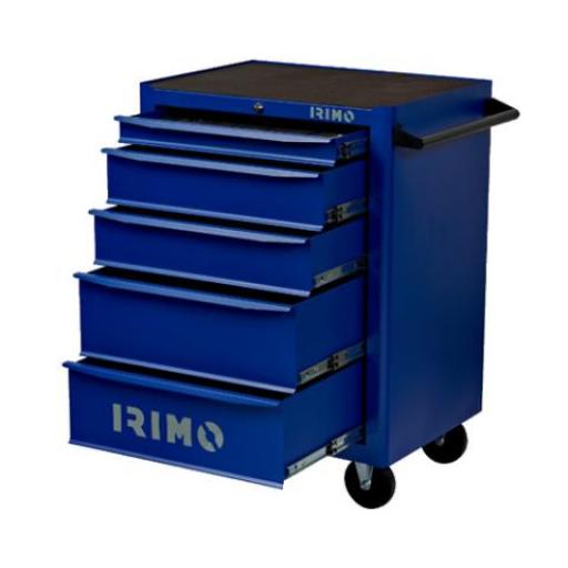 IRIMO CARRO AZUL 26 CON 5 CAJONES