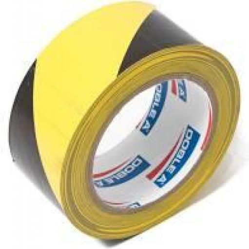 3M 5702 CINTA PVC AMARILLA Y NEGRA 48MM X 33MTS