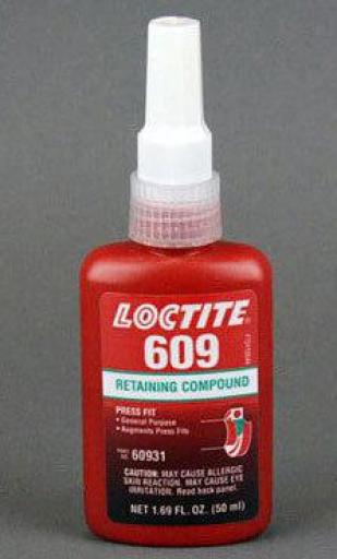 LOCTITE 609 FIJACION PARTES CILINDRICAS 60931