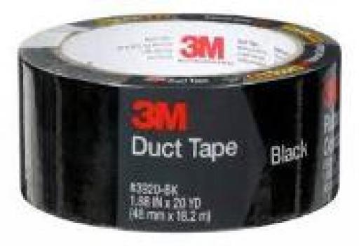 3M DUCT TAPE NEGRO 3M 48MM X 18,2 MTS