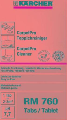 KARCHER PASTILLAS P/PUZZI 101 RM760