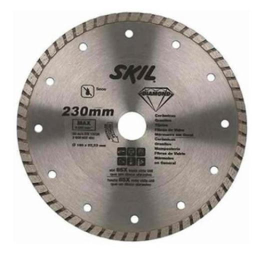 SKIL DISCO DIAMANTADO - TURBO - 180MM - 2608602402